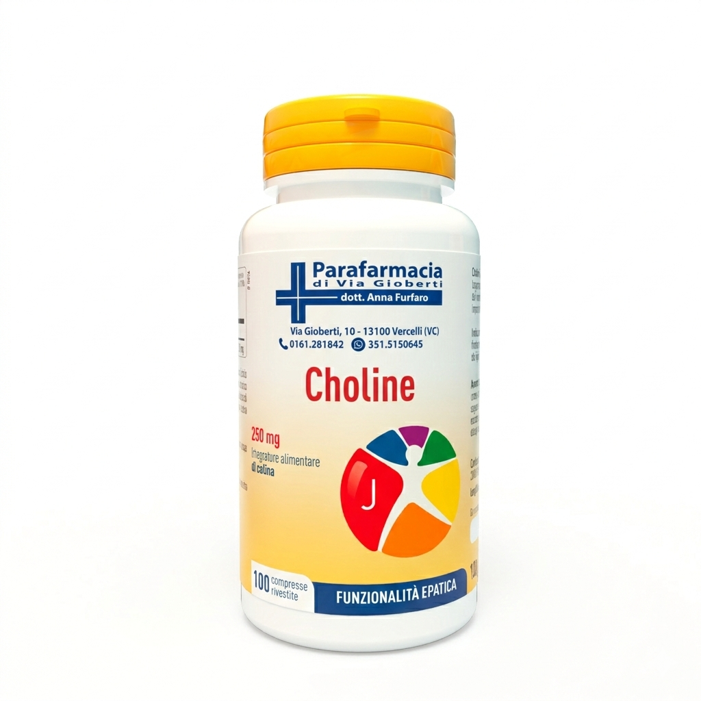 Colina - Integratore per Funzione Epatica e Metabolismo
