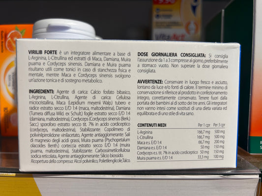 Virilib – Fitopreparatori Italiani | 30 Compresse