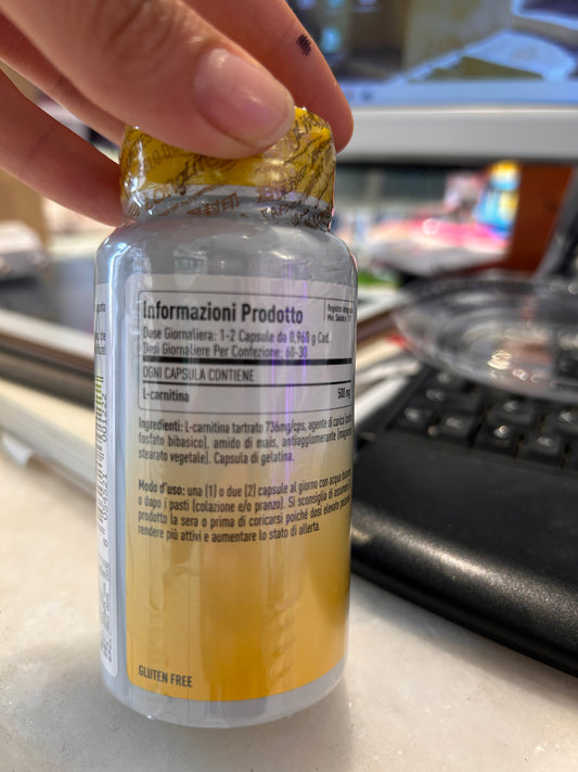 L-Carnitina 60 capsule